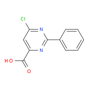 6-chloro-2-phenyl-pyrimidine-4-carboxylic acid 913952-59-7